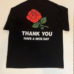 Thank You Have a Nice Day black graphic tee shirt woman’s size xtra large Photo 0