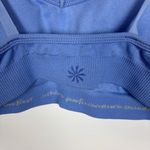 Athleta  Sports Bra Blue Size Medium Athletic Active Wear Padded Photo 2