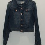 Love Tree Denim Women's Crop Denim Jacket Size Large Photo 2