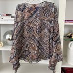 Show Me Your Mumu  Printed Zuko Lace Up Top Photo 5