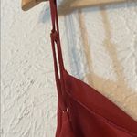 Oh Polly NWT Cowl Neck Backless Waterfall Skirt Mini Dress in Red Size 6 Photo 5