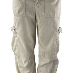 Urban Outfitters  BDG White High Waist Jogger Utility Cargo Trousers Pants Size M Photo 0