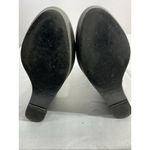 Nine West Womans Hartinsolo Size 6m Gray Zip Up Wedge Ankle Boots Photo 7