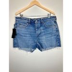 Rag and Bone Women's Size 31 Blue Dre Low-rise Denim Cut Off Shorts NWT Photo 3