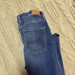 American Eagle  Outfitters Women's Blue Skinny Jeans Photo 3