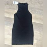 ZARA  High-Neck Bodycon Mini Dress Photo 2
