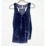 Anthropologie Suri Velvet Swing Racerback Tank Top Purple Size XS Party Flirty Photo 1