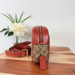 Coach NWT X Peanuts Jamie Camera Bag In Signature Canvas With Patches Photo 4