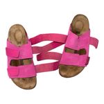 Birkenstock  Fuchsia Double-Strap Sandals Photo 4