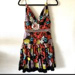 Alexis Multicolored Floral Embroidered Dress Photo 2