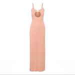 SKIMS  Keyhole Maxi Sleep Lounge Peach Dress Plus Size 2XL Women Photo 5