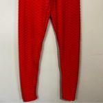 Women’s Butt Lifting Yoga Activewear Pants Leggings Red NWT Size undefined Photo 3