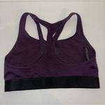 Victoria's Secret Victoria’s Secret Victoria sport Women's Purple & black Sports Bra size LARGE Photo 4