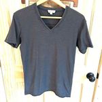 Diesel  Gray Women’s V-Neck Tee. Size Medium. Photo 0