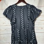 Love Shack Fancy  • Mini Dress • Higgins • Black Satin • Silk Blend • MSRP $595 Photo 9