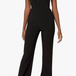 Likely Kendra Asymmetrical Neckline One-Shoulder Wide Leg Jumpsuit Black Size 10 Photo 0