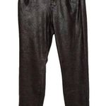 Level 99 Sienna Tomboy Faux Suede Pants Brown 26 New Photo 0