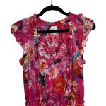 MISA Los Angeles Lilian Dress In Rose Garden Pink Floral Print Photo 3