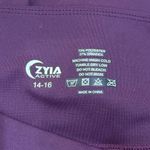 Zyia  Active Plum Logo Stripe Light N Tight Leggings Women’s 14-16 Photo 2