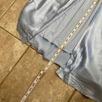 Hello Molly  Maxi Dress, Sky Blue Satin, Sleeveless Tie‎ Back, Cocktail nwt sz 10 Photo 8