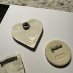 Lot Of 3 Ceramic Brooch Pins 1 Avon Photo 8