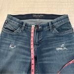 Wrangler  Shiloh 7 x 32 Distressed Flare Jeans denim stretch Photo 3