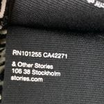 & Other Stories & Other Stories Flowy Leopard Print Mini Dress Puff Sleeves Side Tie Skirt 4 Photo 11