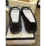 Steve Madden  Delara‎ black mesh rhinestone shoes Mary Jane Ballet Size 11 Photo 6