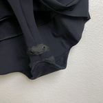 Commando Faux Leather Bodysuit Large Black Womens Croc Embossed Sleeveless Photo 9