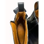 Gap women’s black leather zip heel ankle boots size 10 SKU 5237 Photo 7