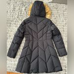 Ivanka Trump NWOT  WOMEN NAVY BLUE PUFFER MID LENGHT WINTER COAT SIZE S Photo 1