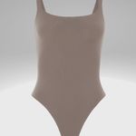 SKIMS NTW SOFT SMOOTHING SEAMLESS THONG BODYSUIT - Blue/ Grey Pacfic Photo 4