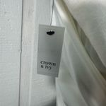 Crown & Ivy  White Flamingo Long Sleeve Sweatshirt Size Large NWT Photo 7