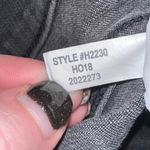 Madewell  9” High Rise Waisted Skinny Jeans Black Distressed Black Seas Size 26 Photo 7