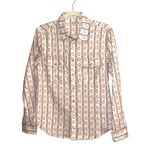 Mother Frenchie Shirt Blending Into the Background Floral Size S NWOT Purple Photo 1