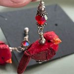 Vintage Cardinal 925 silver earrings Photo 5