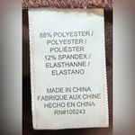 Hiatus Size L Brown Silky Midi Skirt Photo 3