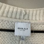 Gilli Cream Knit Cardigan Size L Photo 2