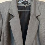 Y2K Grey Cropped Blazer Scrunch Sleeve Officecore YeSt US 12 Gray Photo 2