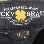 Lucky Brand  black Brooke skinny jeans Photo 6