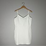 Derek Heart Womens White Denim Short Body Con Cocktail Dress Juniors XL NEW Photo 1