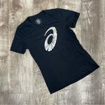 ASICS Spooky Collection Black Mummy Logo Short Sleeve Graphic Tee Photo 0