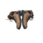 Red Wing Tradeswomen Waterproof Work Boots Women's Sz 7.5B Brown Leather Hiking Photo 3