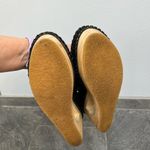 Free People Black Teagan Huarache Wooden Wedge Woven Shoes Size 41 Photo 6