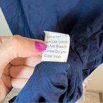 Piko  Women’s Blue Auburn War Eagle Y’all Gathered Tunic Top Medium NWT Photo 7