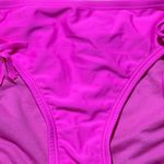 Raisin's Women’s  Small Sweat Pea Pant Pink Swim Bikini Bottom With Side Ties NWT Photo 1