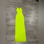 AFRM Neon Green Maxi Dress Size XS Photo 2