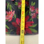 Rachel Parcell  Floral‎ Tie Neck Long Sleeve Satin Dress Floral Ink size 12 Photo 6