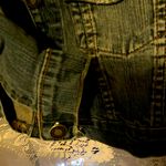 Detail Jeans Crop Jean Jacket Ladies Medium 90s Vintage Super Cute EUC Size L Size L Photo 7