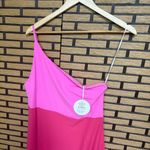 Petal and Pup  Xiomar One-Shoulder Pink‎ Midi Dress Size 10 Photo 3